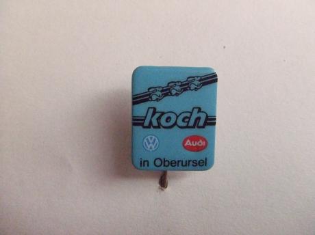 Volkswagen Audi Koch blauw